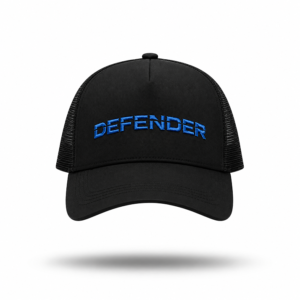 Defender Black Cap floating