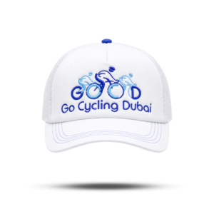 Go Cycling White Cap floating
