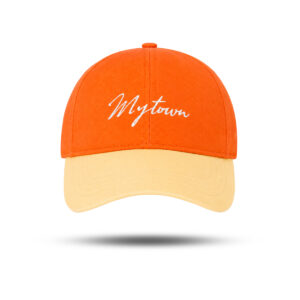 My Town Signature Cap Orange Yellow