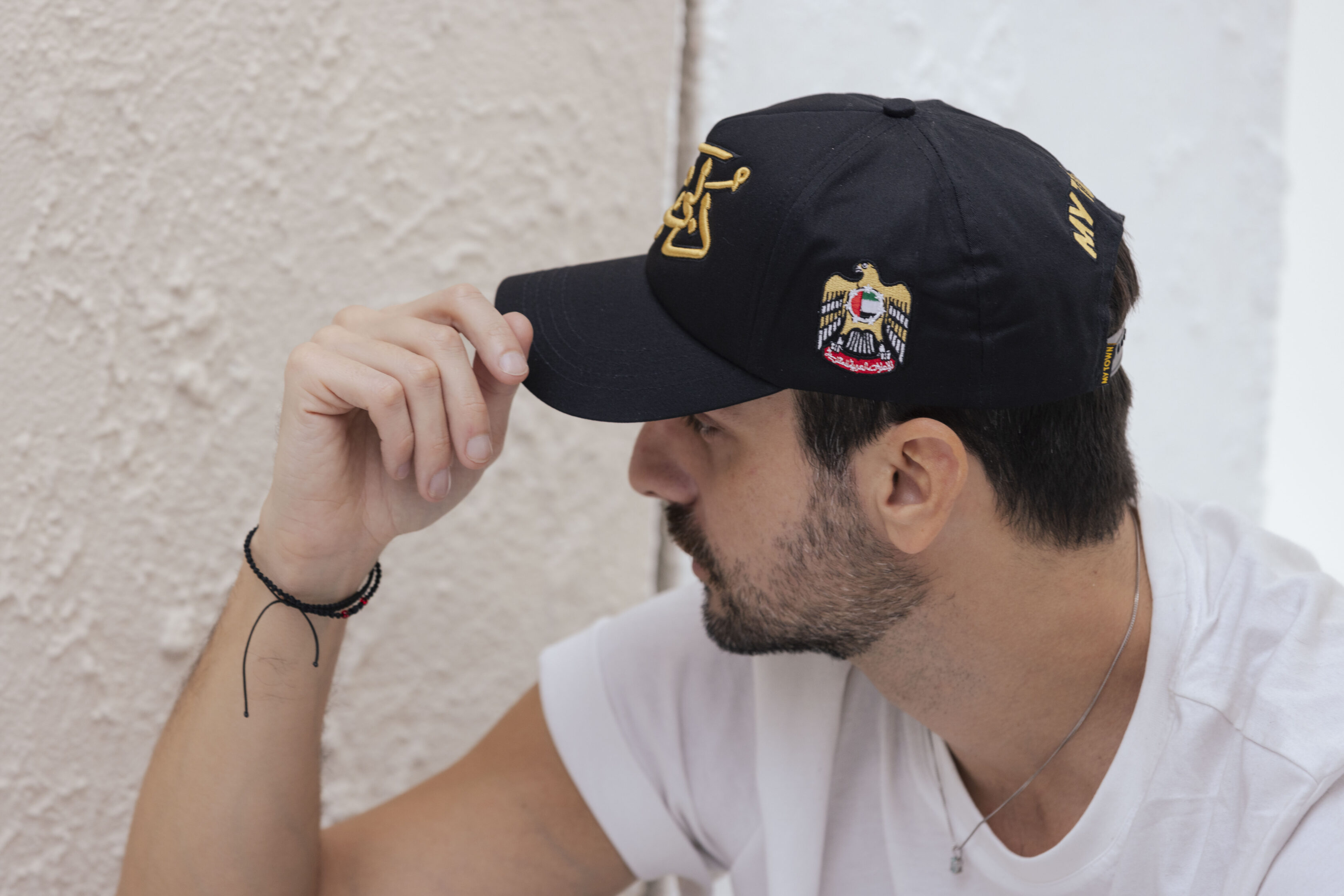 Dubai Black Fabric Cap (1)